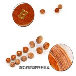 Original Taiwan First Class Cheap Billiards pool hall cue tips 8layers pigskin M/H 13/13.5/14mm cue tips high quality