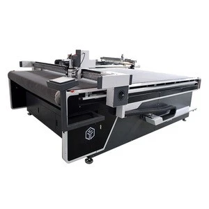 Oscillating cutting tool cutting machine for PU leather seat mat