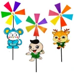 other toys Hot Sell Kid Toys Led Flash Light plastic Windmill Colorful Cartoon series Pinwheel Children Best Gift Windmill