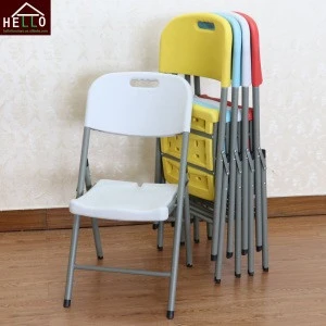 outdoor furniture waterproof cheap plastic folding chair for event