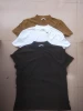 Overrun/Stock Lot Genuine Branded Labels Men&#x27;s Short Sleeve Crew Neck Casual Soft Cotton T Shirts Outwear Bangladesh Surplus Lot