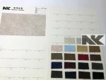 P396 Matte fish scale pattern PU artificial leather for luggage and handbag belts