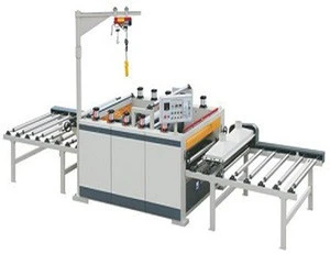 Paper (PVC) Sticking Machine (High Matching Type) SH1350B-II with Max. panel width 1220mm and Max. feeding speed 15m/min