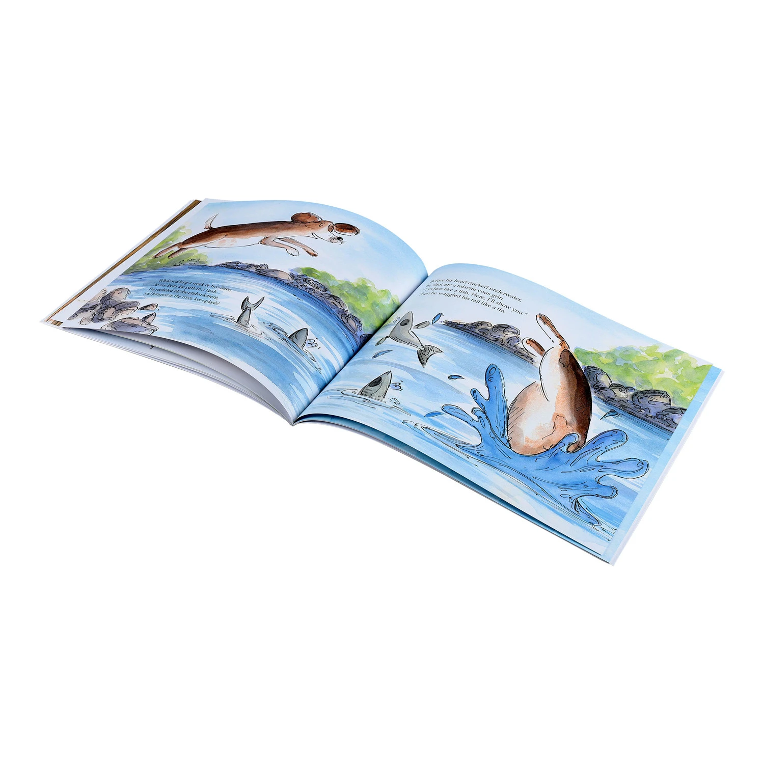 Paperback Landscape Custom Children Book Printing Services