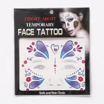 Party fashion custom face decoration face temporary tattoo