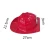 Import party supplies hat kids fireman role play dress up firefighter red PVC helmet for halloween cosplay costume from China