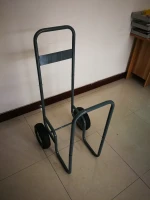 Patio Lawn Garden Patio Firewood Log Cart Log Cart Haul It Wood Log Caddy With Cover Mover Hand Truck Trolley