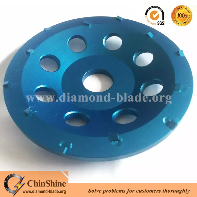 PCD Diamond grinding cup wheels for floor, PDC Cups grinding segmented disc