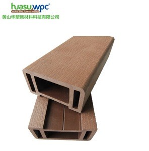 PE WPC composite wood balustrade for railing