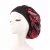 Import PEIHANLI European and American fashion style headwear with satin broken flowers polyester for spring summer autumn winter turban from China