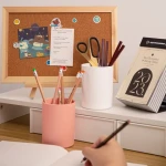 Pen stand stylish large capacity pen holder desktop stationery storage pencil stand pen stand cute