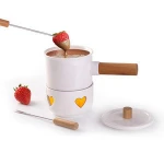 Personalized Ceramic Fondue Set Cheese Fondue Pot