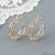 Import Personalized Fashion Exaggerated  copper  Geometric  Earrings Hoops, Wholesale Custom  Hoop Earrings from China