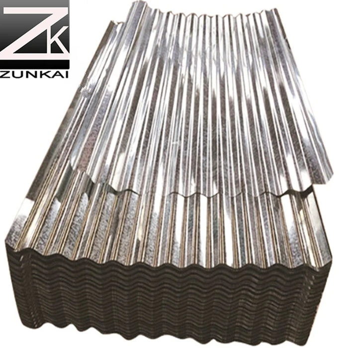 Peru 0.14 0.16 0.2 0.22mm Calamine Galvanized Corrugated Steel Sheet