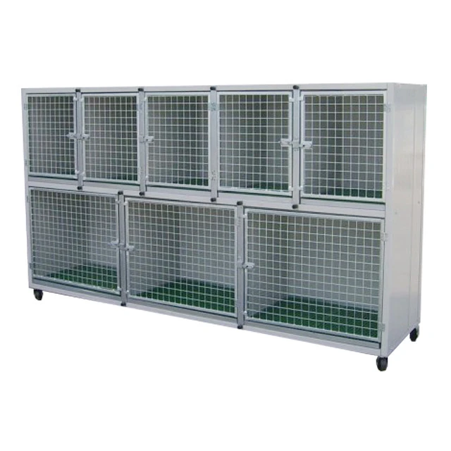 Pet Enclosures / Veterinary Animal Dog and Cat Cage Bank