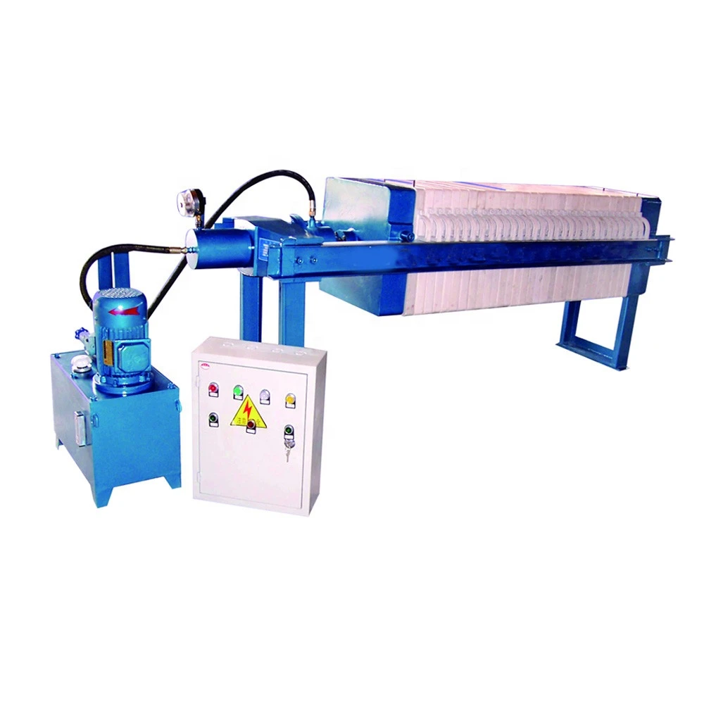 Plate frame small automatic filter press