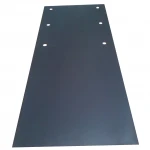 Platinum Ruthenium Iridium Coating Titanium Plate Anode Electrode