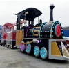 Playground funny train, popular sale kids electric trackless steam train