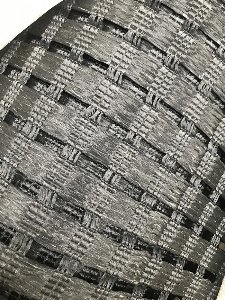polyester filament warp knitted geogrid for stabilizer gravel