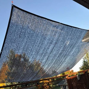 polypropylene PE knitted shade cloth mesh aluminum shade net,REDE DE SOMBRA