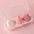 Import Popular 3PCS/Box Beauty Sponges Set With Egg Box Beauty Facial Foundation Blending Makeup Sponge Set from China
