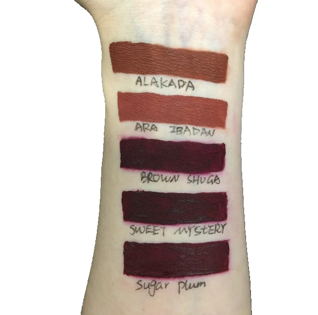 Popular Nude colors Matte Lip Gloss Unique and Charming Color Liquid Lipstick for makeup