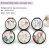 Import Portable folding pocket makeup Mirror with Customized Print from China