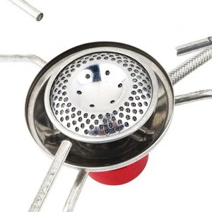 Portable Gas Stove Parts Camping Gas Steel Stove Butane Burner Outdoor Picnic Cookout Hiking