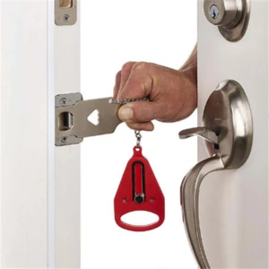 Portable Travel Door Lock Women Safety Anti-Theft Home Door Lock Security Home House Apartment Lockdown Lock