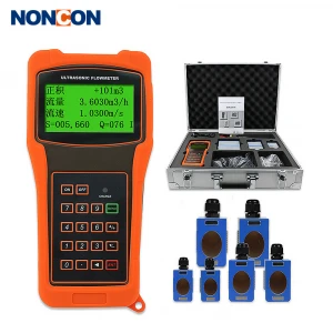 Portable UF2200 ultrasonic water flow meter handheld ultrasonic flow meter