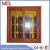 Import powder coated wooden color double glass aluminium sliding Windows And Doors from China