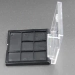 powder form and eye shadow palette