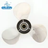 Power Wing 3 Blade Stainless Steel Marine Propeller Pitch 12" Dia. 9-7/8" for 20-30HP Boat Props