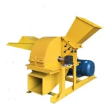 Powerful diesel /electric coconut husk chip crusher, branches, bamboo crusher for sale with video