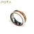 Import POYA Jewelry 8mm Inlay Wood and Deer Antler Tungsten Carbide Wedding Band Ring from China