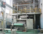 Pp S 3200mm Single Beam Spunbonded Nonwoven Fabric Making Machine