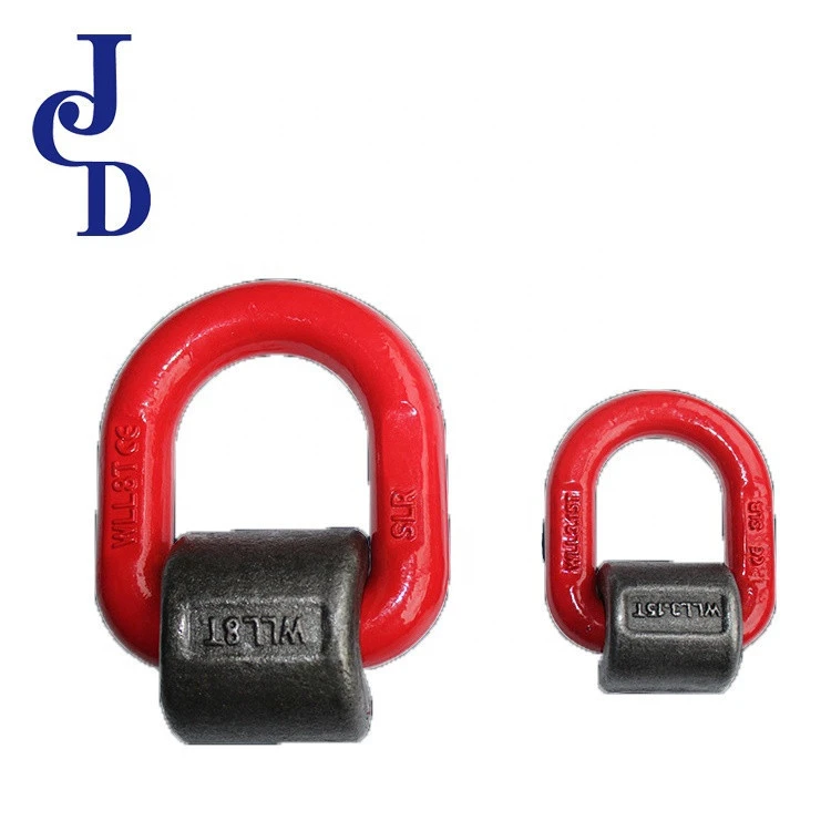 Precast Concrete G80 Forged Alloy Steel D Ring Swivel Hoist ring Lifting Point Lifting Link