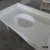 Import Prefab white coarse grain integrated 72 acrylic one piece bathroom sink and countertop from China