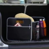 Premium foldable strong handles storage box car trunk organizer