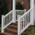 Import Premium Vinyl PVC Plastic Railing/ Balustrades /Handrails For Villa House Outdoor Platform Decking Floor from China