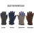 PRISAFETY Fleece Snowboard Snow Cold Weather Outdoor Sports Cowhide Leather Insulated Winter Gloves