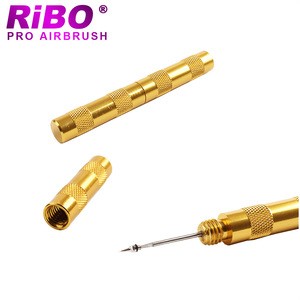 Professional airbrush nozzle cleaning tool reamer from RIBO,China