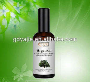 Professional bio skin argan oil 100% virgin organic argan oil perfect argan oil for hair treatment