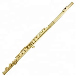 Professional Chinese Gold Closed Hole C Flute