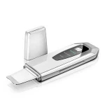 Professional Digital Skin Rejuvenation Feature Blackhead Remover EMS Ultrasonic Ion Skin Scrubber b022