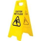 Professional Hazard Safety Sign Cleaning Slippery Wet Floor Warning Caution Board