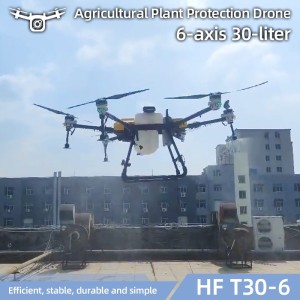 Professional Helicopter Agriculture Sprayer Drone 30L Atomization Fumigation Agricultural Crop Spraying Drone