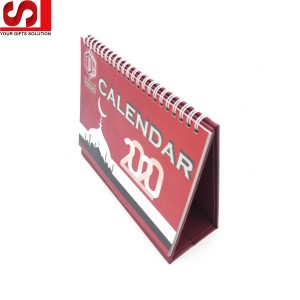 promotion custom A4 size paper calendar 365 days planner Calendar paper school office supplies Paper calendar