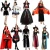 Promotion High Quality Designer Fancy Dress Witch Costume, Good Witch Plus Size Costume