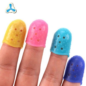 promotional Silicone Guitar Thumb Finger glove silicone guitar pick